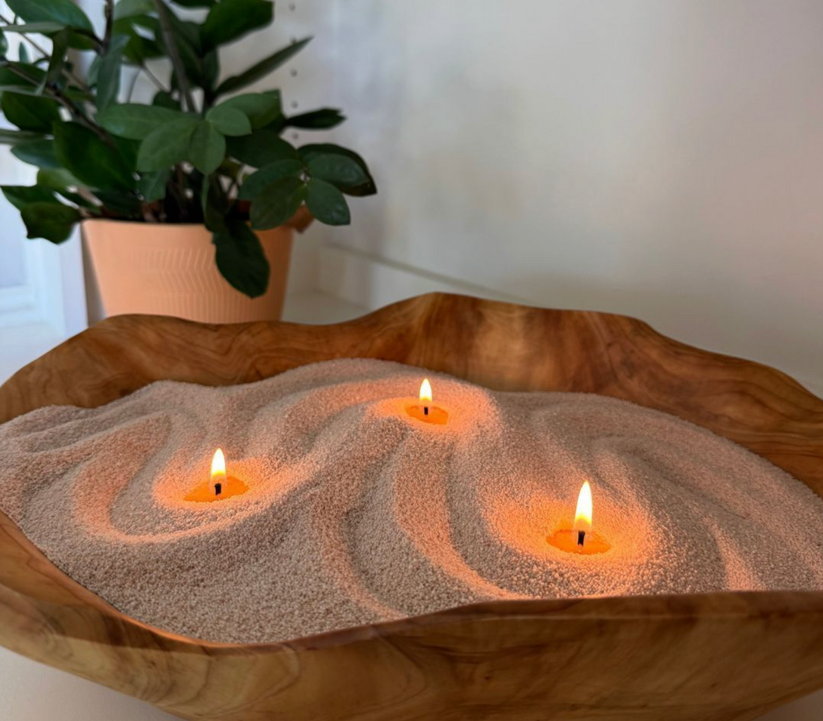Warm Comfort Pearled candles