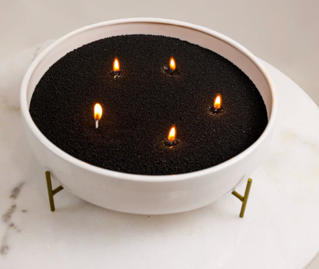 Warm Comfort Pearled candles