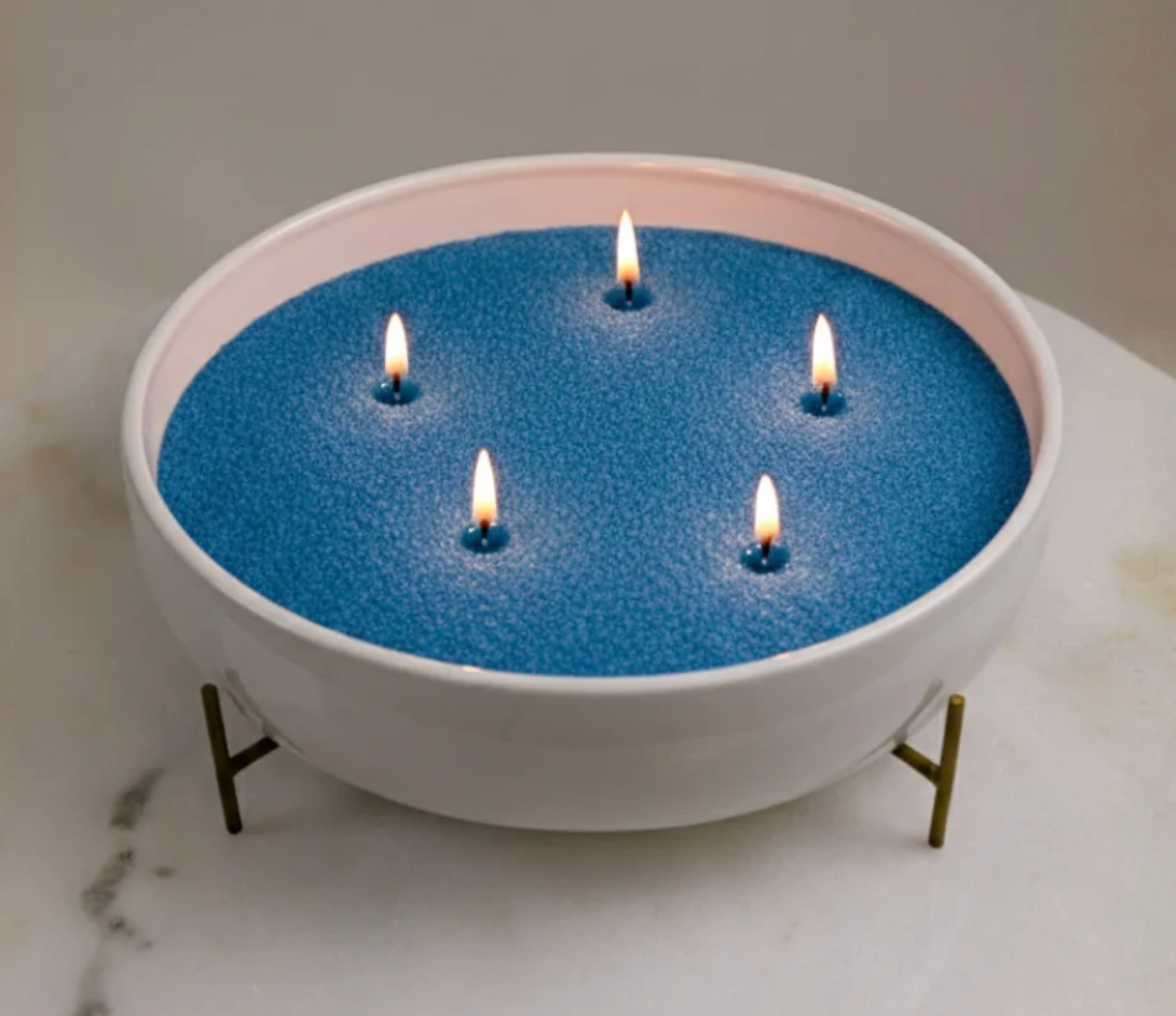 Warm Comfort Pearled candles